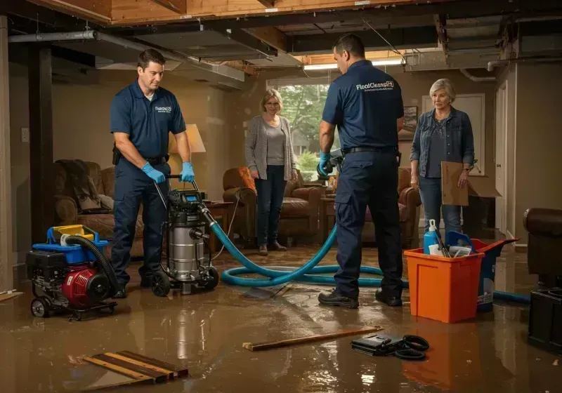 Basement Water Extraction and Removal Techniques process in Wilmington, NC